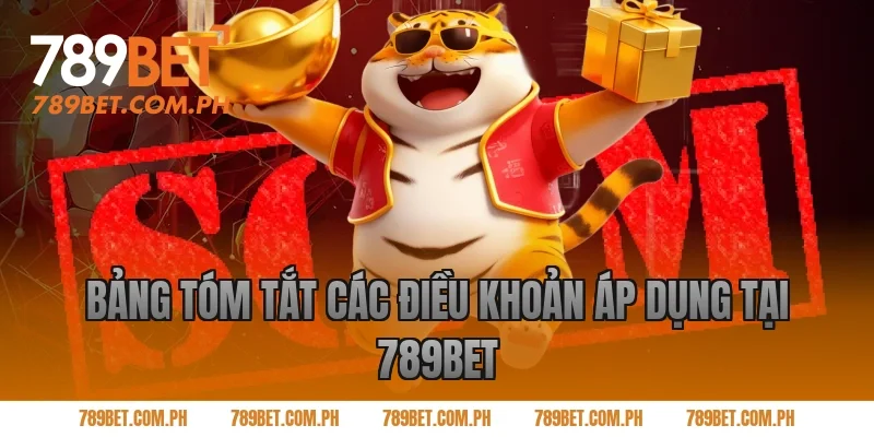 Bảng Tóm Tắt Các Điều Khoản Áp Dụng Tại 789BET Bảng Tóm Tắt Các Điều Khoản Áp Dụng Tại 789BET